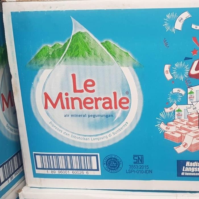 

8SXE Le Minerale 1500Ml (1 Dus) Isi 12 Pcs