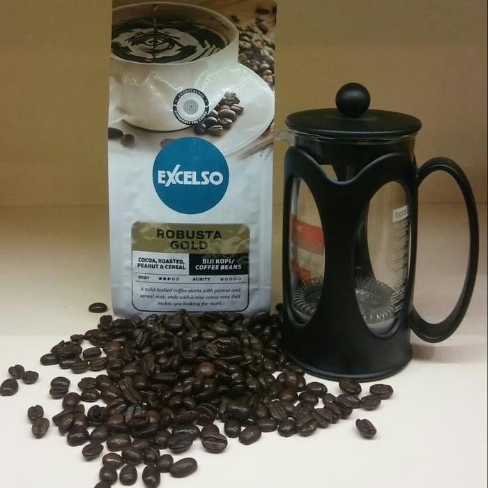

8SXE Kopi Excelso Robusta Biji ( Robusta Pure Coffee Beans )