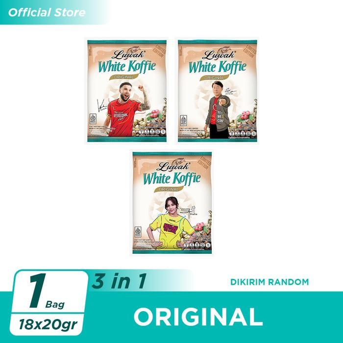 

8SXE Kopi Luwak White Koffie Original Bag 18X20Gr
