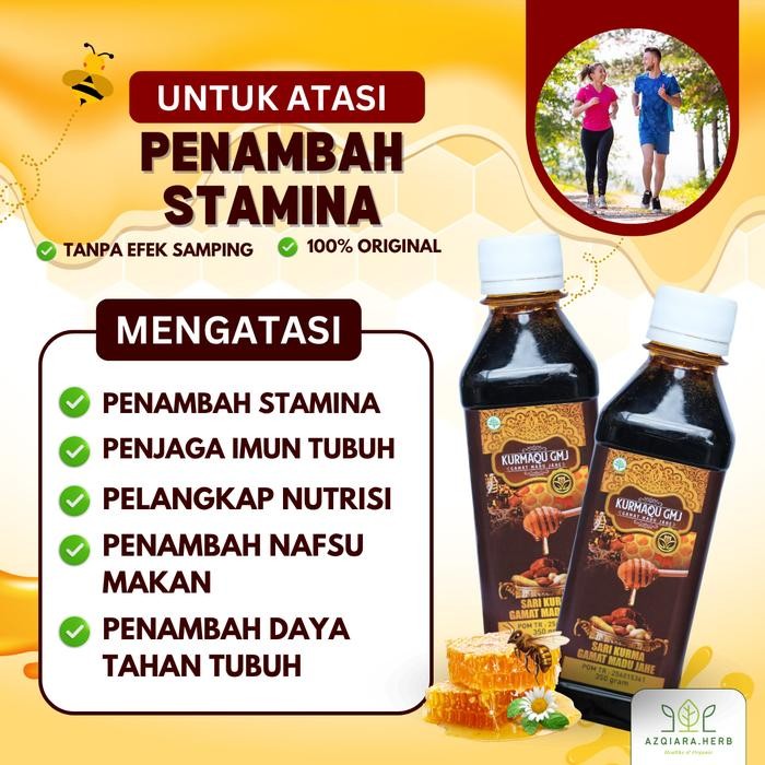

8SXE Kurmaqu Madu Penambah Stamina, Madu Pelengkap Nutrisi Tubuh, Penambah Selera Makan -