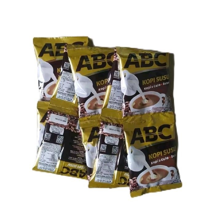 

8SXE Kopi Abc Susu 1 Renceng Isi 10 Pcs Instan