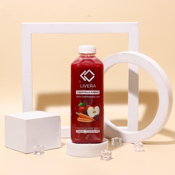 

8SXE Livera Cold Pressed Juice - Carotella Purple 1 Liter