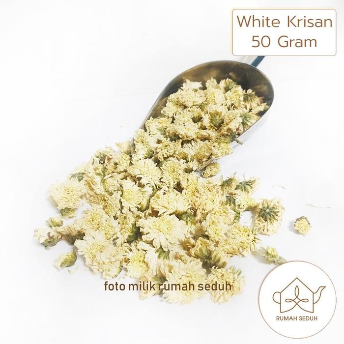

8SXE 50Gr White Chrysant Tea / Teh Bunga Krisan Putih / White Chrysanthemum