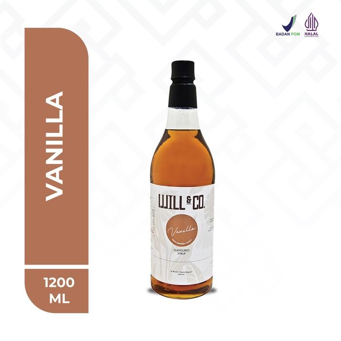 

8SXE Sirup Vanilla Bliss Will&Co 1.2 Liter