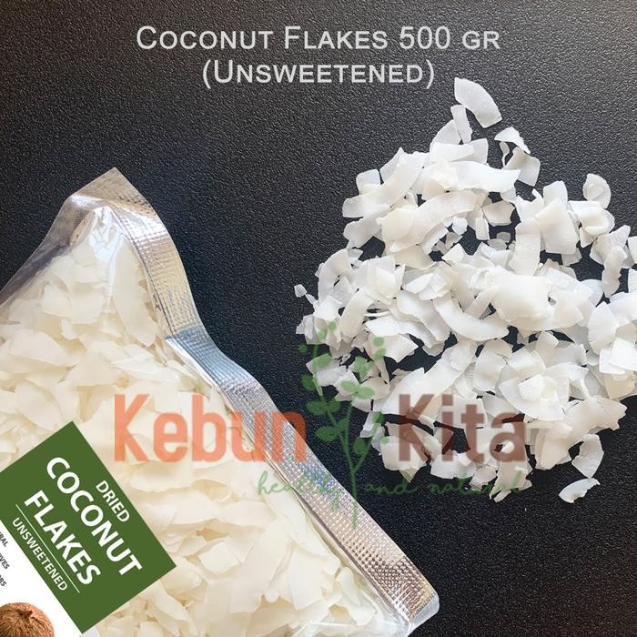 

(Rnd) - Coconut Flakes (Kelapa Serut Kering) 500Gr
