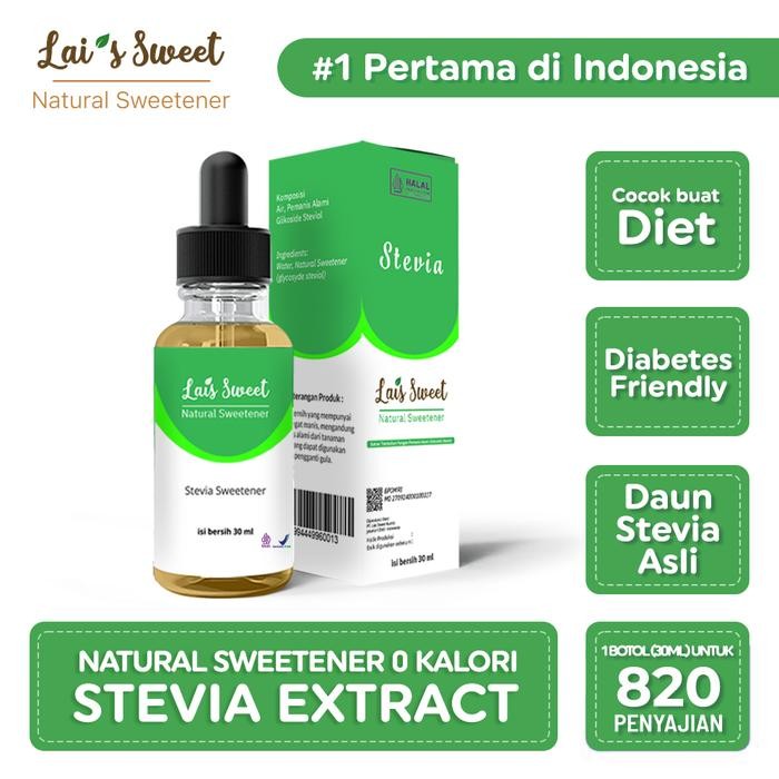 

Ready Stevia Cair Original 30 Ml