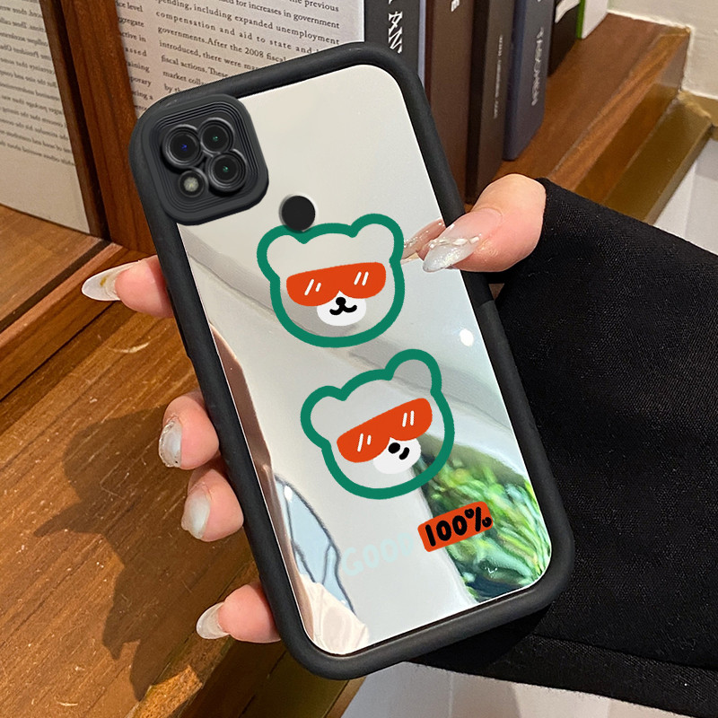 Casing Hp Xiaomi Redmi 9C Redmi 9C NFC Redmi 10A POCO C31 Case Casing HP pola Beruang keren Kesing C