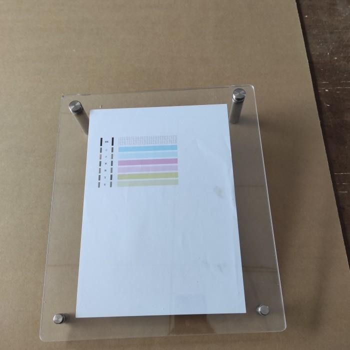 

SIAPKIRIM Akrilik Display Double Jepit Menu ukuran A4 & A3 READY STOCK