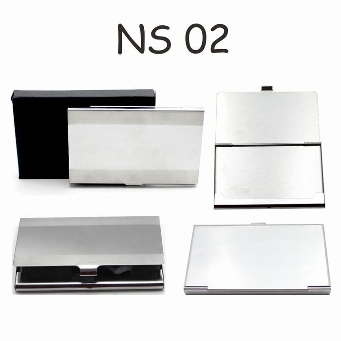 

TERLARIS Tempat Kartu a/e Card er Stainless Steel - Ncc Ns 02 READY STOCK