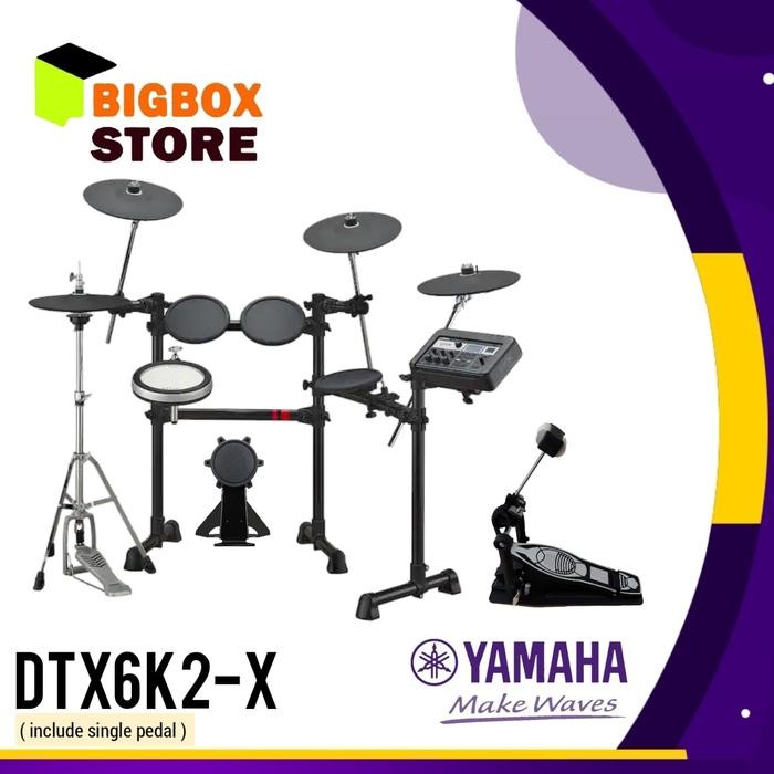 Drum Elektrik Yamaha DTX6K2X / DTX 6K2X / DTX-6K2X Plus Kick Pedal