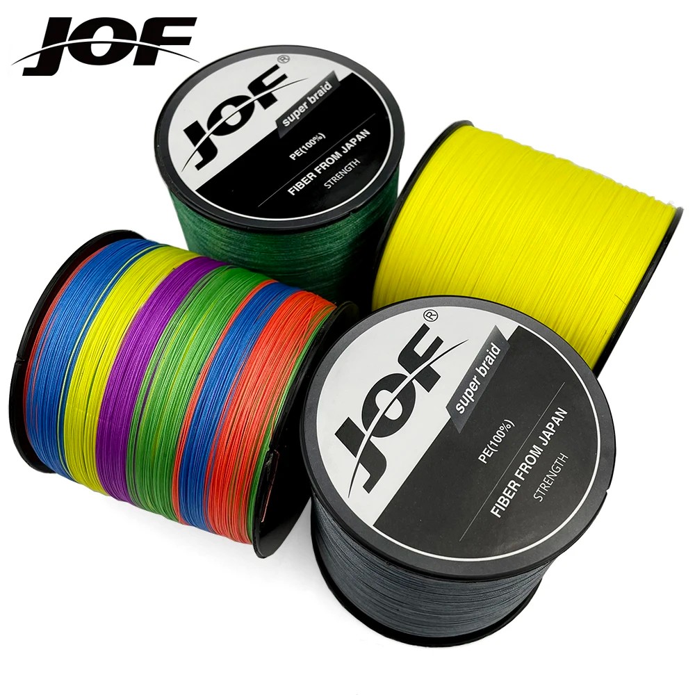 JOF X12 X9 X8 Braided Fishing Line 300M 12/9/8 Strands Strong PE