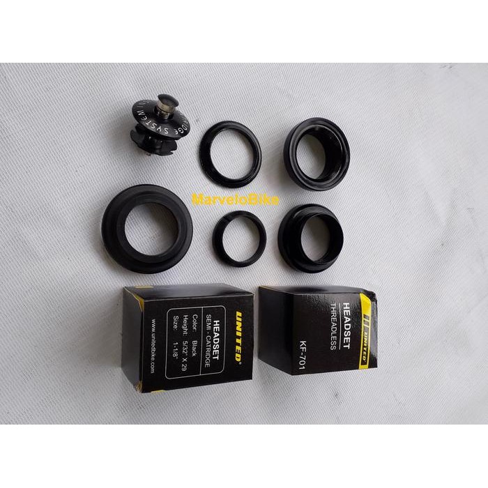 Headset Sepeda MTB BMX United OverSize KF-701/Kom Stir United OverSize