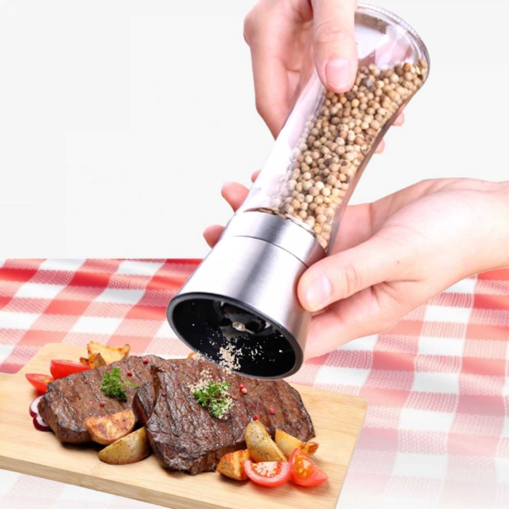 Leten Alat Penggiling Biji Lada Spices Pepper Mill Grinder - 9179