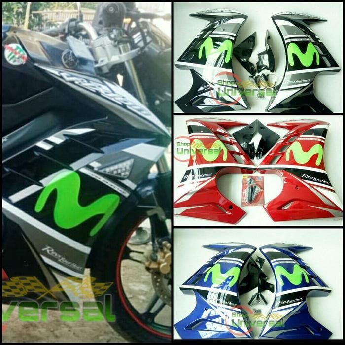 TERLARIS HALF FAIRING NEW VIXION ADVANCE SAYAP NEW VIXION NLV NVA TAHUN 2013-2017