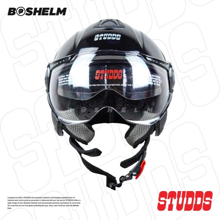 TERLARIS Helm STUDDS DOWNTOWN Helm Double Visor Helm Half Face SNI