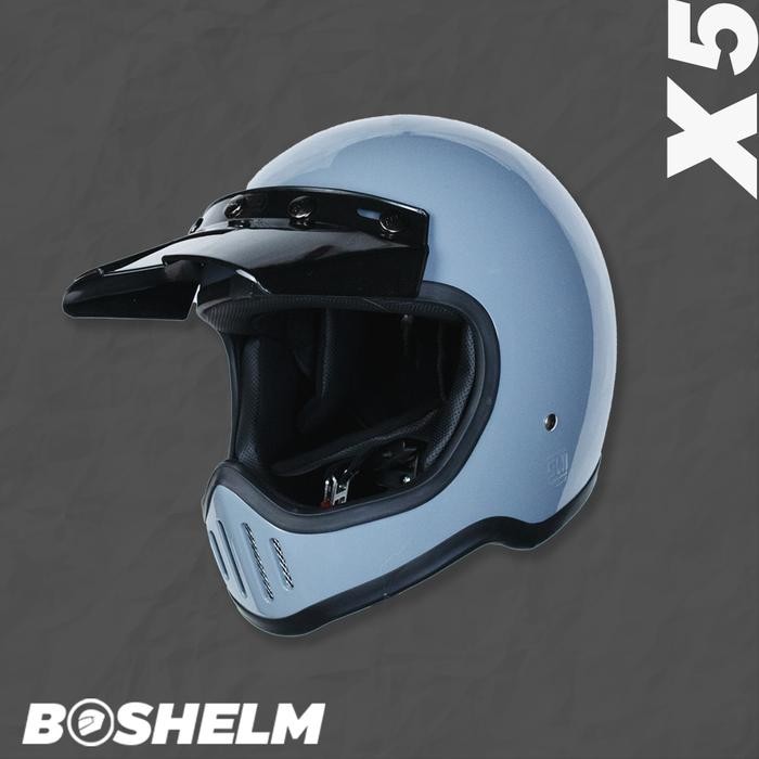 TERLARIS Helm Cakil FINO X5 Helm Full Face SNI