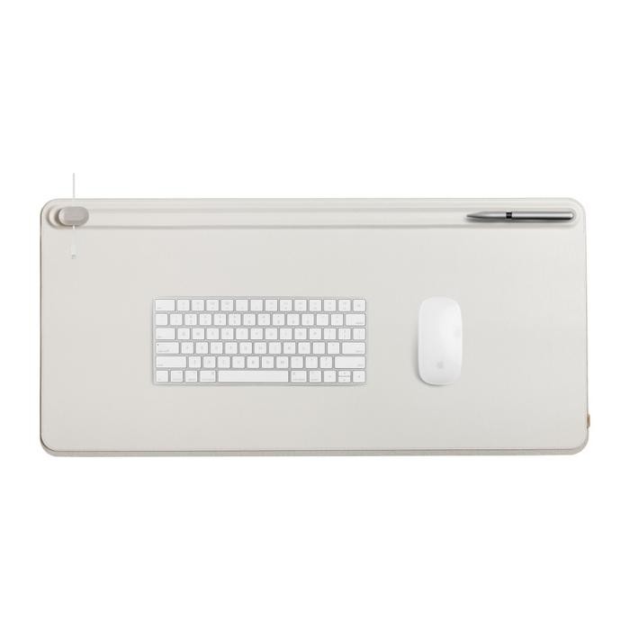 

ORIGINAL Orbitkey Desk Mat Large Premium Leather Hitam / Stone ginal READY STOCK