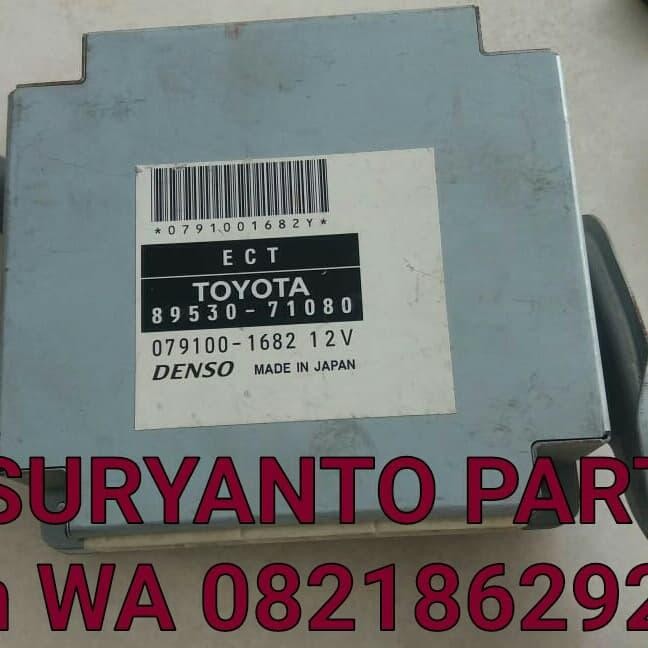 TERLARIS ECT ECU DIESEL 89530-71080 TOYOTA FORTUNER/INNOVA/HILUX(ORIGINAL)