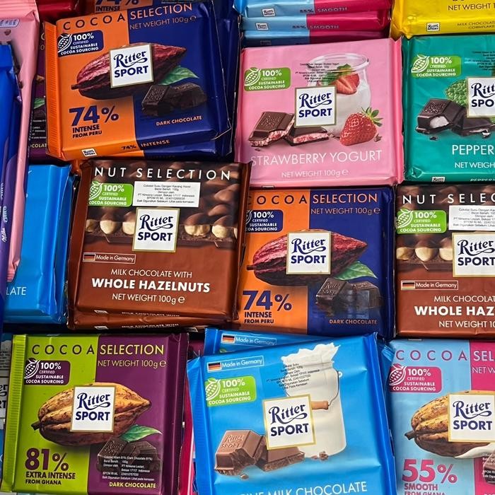 

[Buy1Get1] Rtrsport Chocolate 100Gr - Exp.2026 - Snack, Food Ritter Coklat Sultan Sport