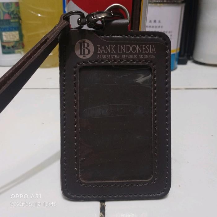 

Holder kalung id card / tempat id card Logo bank indonesia
