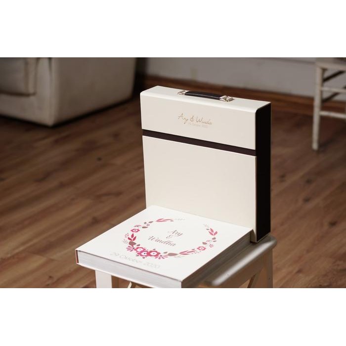 Album Magazine Sambung 20x30cm 10sheet dengan Box Koper Standar