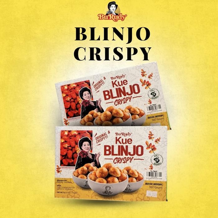 

OR6T Camilan Kue Blinjo Bu Rudy Lengkap Dengan Mente Crispy Dan Spesial - Snack