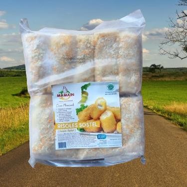 

OR6T Risoles Sosis Telur Mayonaise Mamain Frozen 10 Pcs