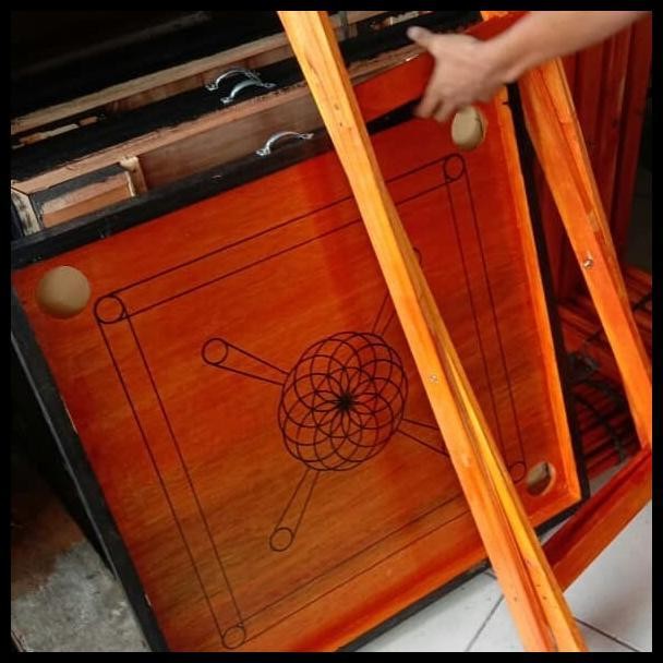 (Allthebest) Mainan Anak" / Dewasa / Meja Tusot Set / Bilyard Kayu / Gosend , Grab