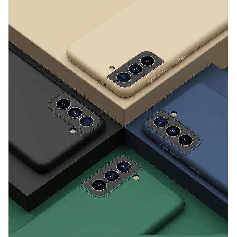 Liquid Silicone Case Samsung S21 S21 Plus S21 Ultra Softcase *