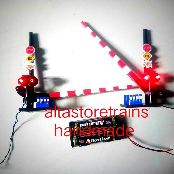 Miniatur Pintu Palang Kereta Pjl