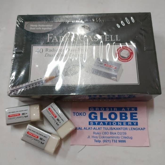 

Penghapus Faber - Castell Putih Isi 40 Pcs