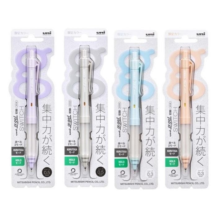 

Uni Kuru Toga Alpha Gel Switch Pale Mechanical Pencil Limited Edition