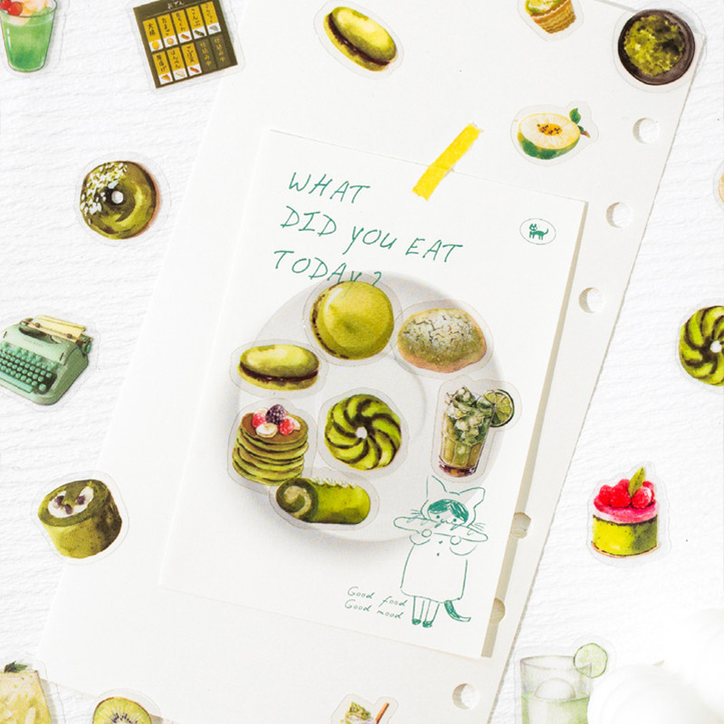 

2Style 1000Pcs/bag Coffee Time Series Iron Box Stickers Creative Handbook DIY Scrapbook