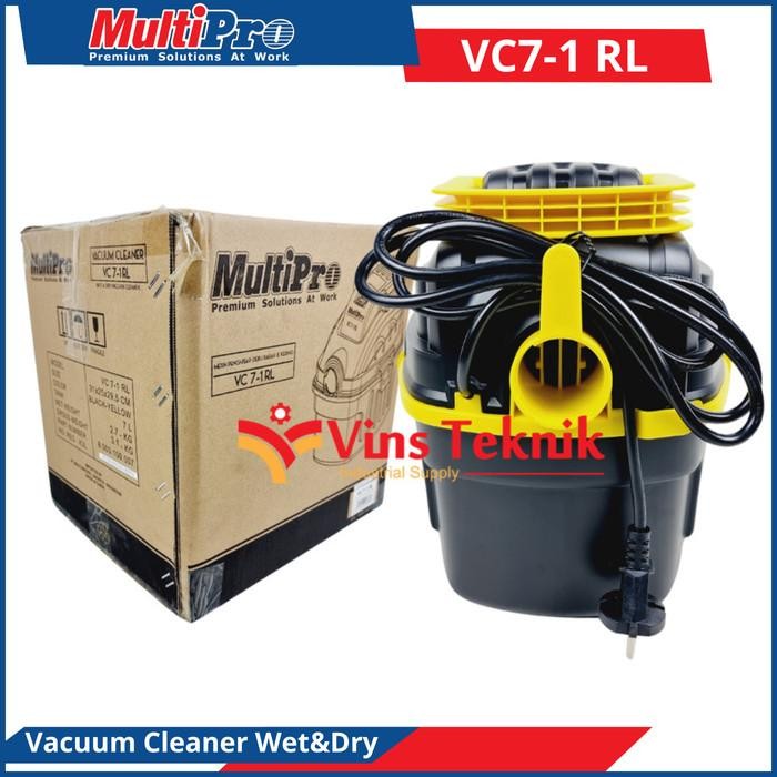 Multipro Vc7-1 Rl Vacuum Cleaner Penghisap Debu Basah Dan Kering Vc7 1 Rl