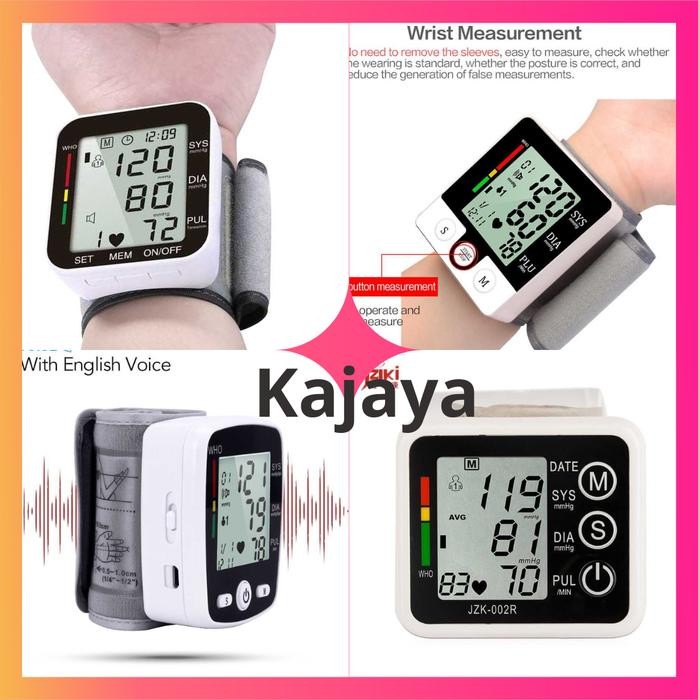 Tensi Meter Gelang Digital Alat Cek Tes Ukur Tensi Darah Tinggi Dewasa