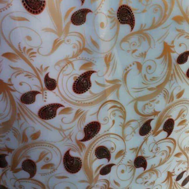 PF7W Fiber Pagar / Fiber Penutup Pagar Motif Batik