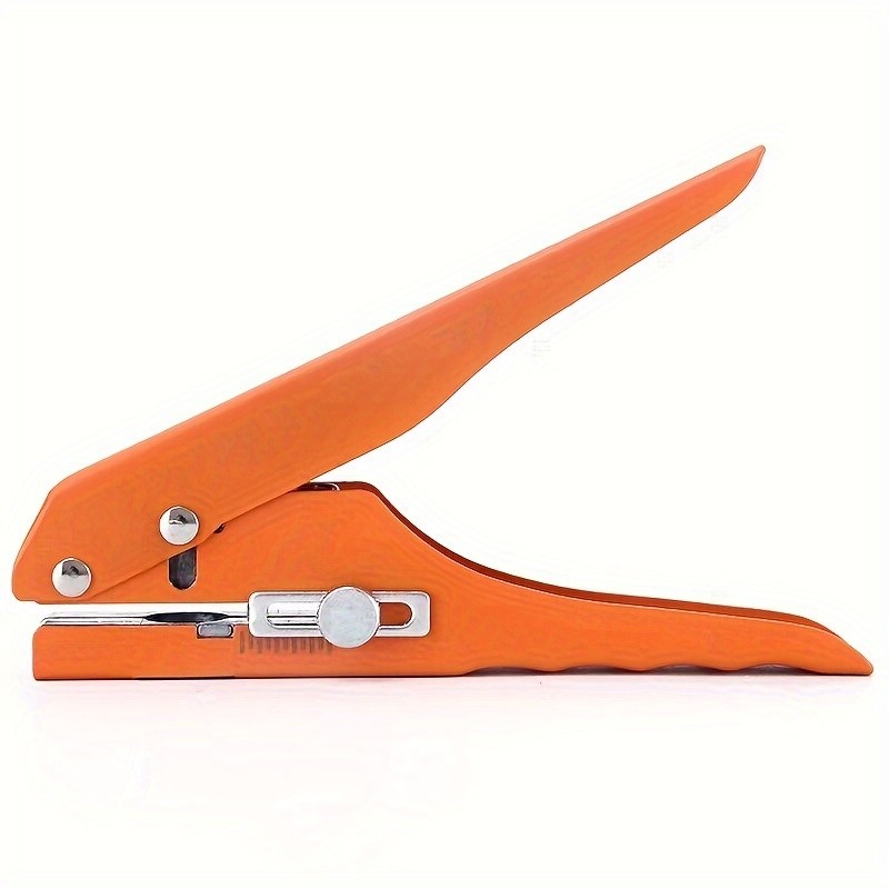 

Hole Punch 5/16 inch-8mm Heavy Duty Hole Puncher Single,Paper Punch Portable Hand Held Punch for Paper Cards Plastic Cardboard