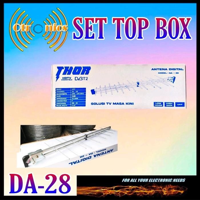 Unik Antena Tv Digital Da-28 Thor Termurah