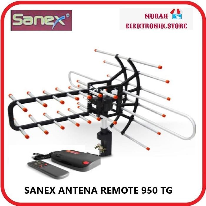 Terbaik Antena Tv Digital Outdoor / Luar + Remote + Booster Sanex Wa 950 Tg Termurah
