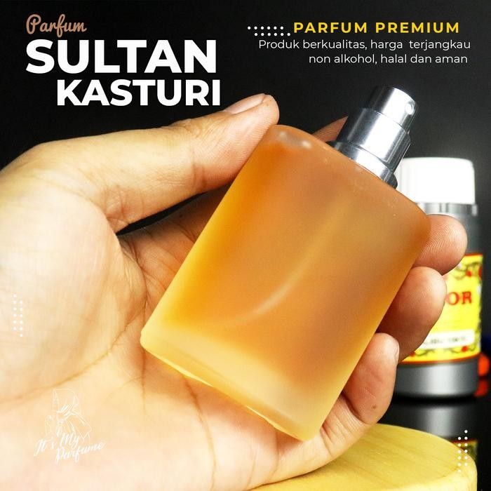 (Allthebest) PARFUM MINYAK WANGI SULTAN KASTURI 100 ML ORIGINAL NON