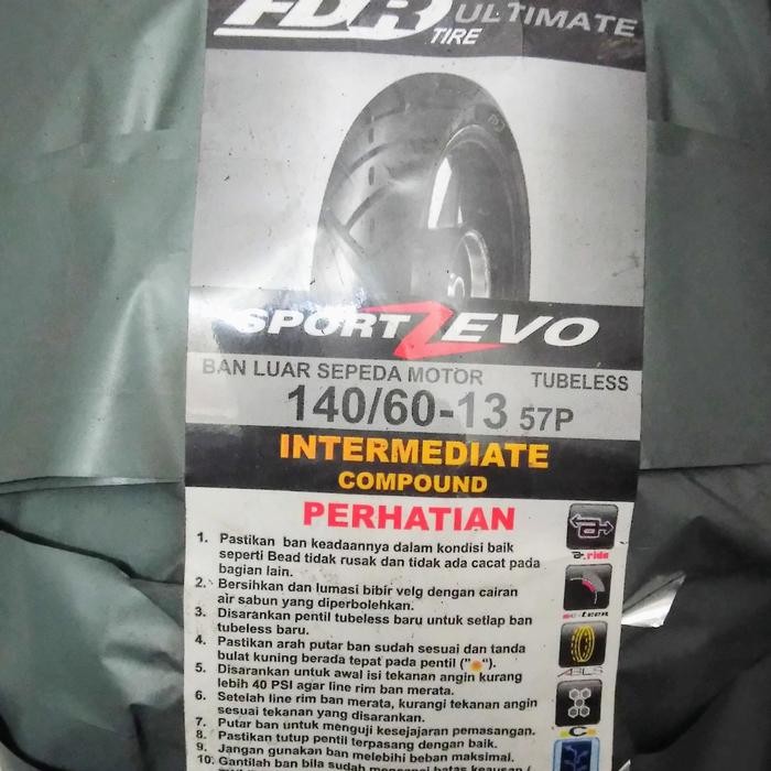 Ban luar FDR Sport zevo Nmax belakang 140/60-13