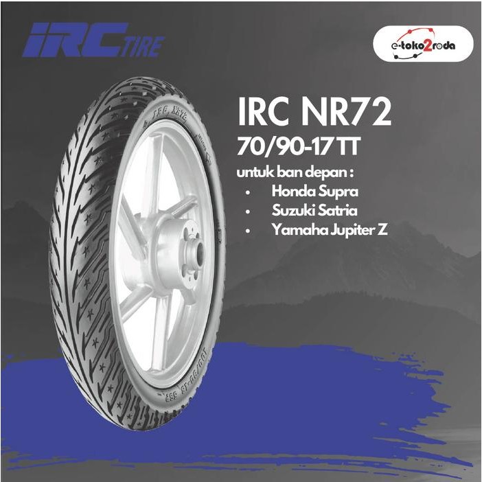 BAN IRC TUBETYPE NR72 70/90 RING 17
