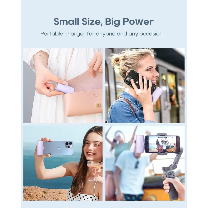 6BJB Kuulaa Kl-Yd47 4500Mah Pocket Power Bank For Iphone