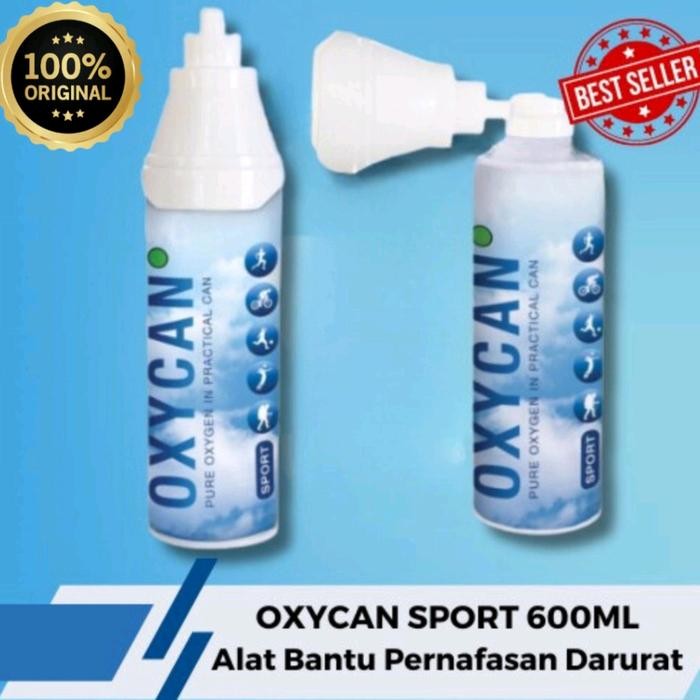 KEQZ Oxican Portable Oksigen Oxigen Sport Isi 600Cc