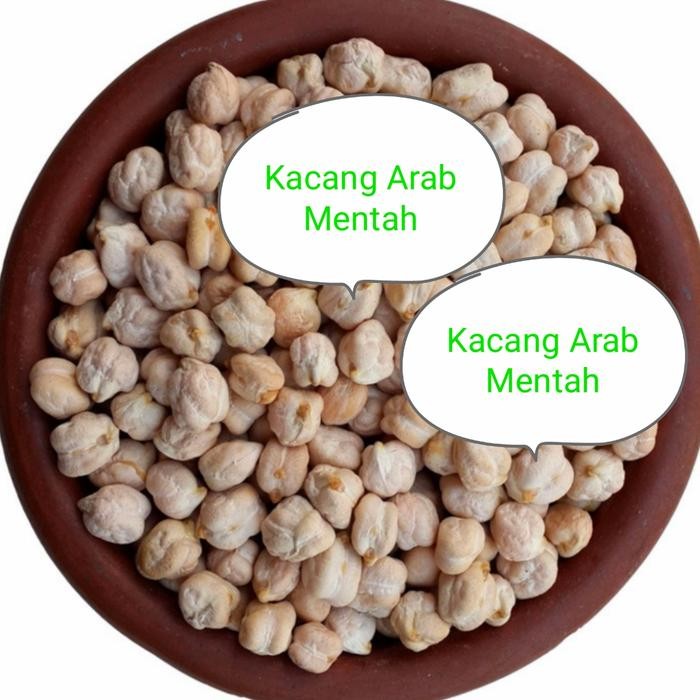 

4ZMI Natural Raw Chickpea. Kacang Arab Mentah . Garbanzo 500Gr
