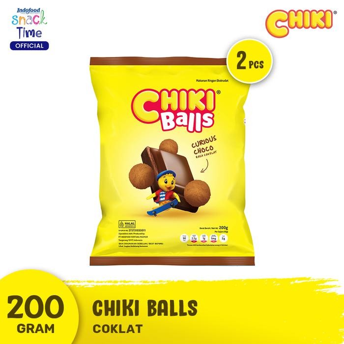 

4ZMI Chiki Ball Coklat 200 Gr - 2 Pcs