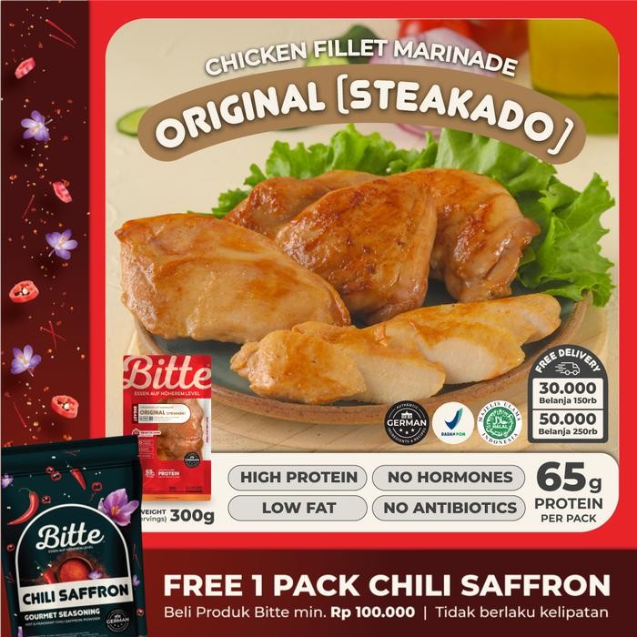 

4ZMI Original (Steakado) Chicken Fillet Marinade 300G - Bitte Food / Ayam Filet Marinasi