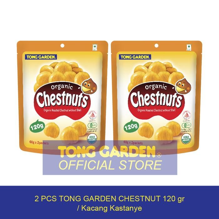 

4ZMI Tong Garden Bundle 2 Chestnut 120 Gr - Kacang Kastanye Paket 2 Pcs