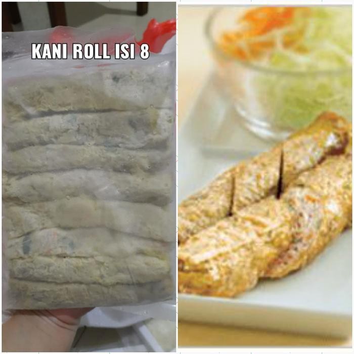 

4ZMI Kani Roll Crab Bento Frozen Otentik Ho*Ben Isi 8