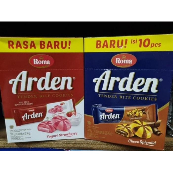 

4ZMI Arden Tender Bite Cookies 1 Box Isi 10Pcs